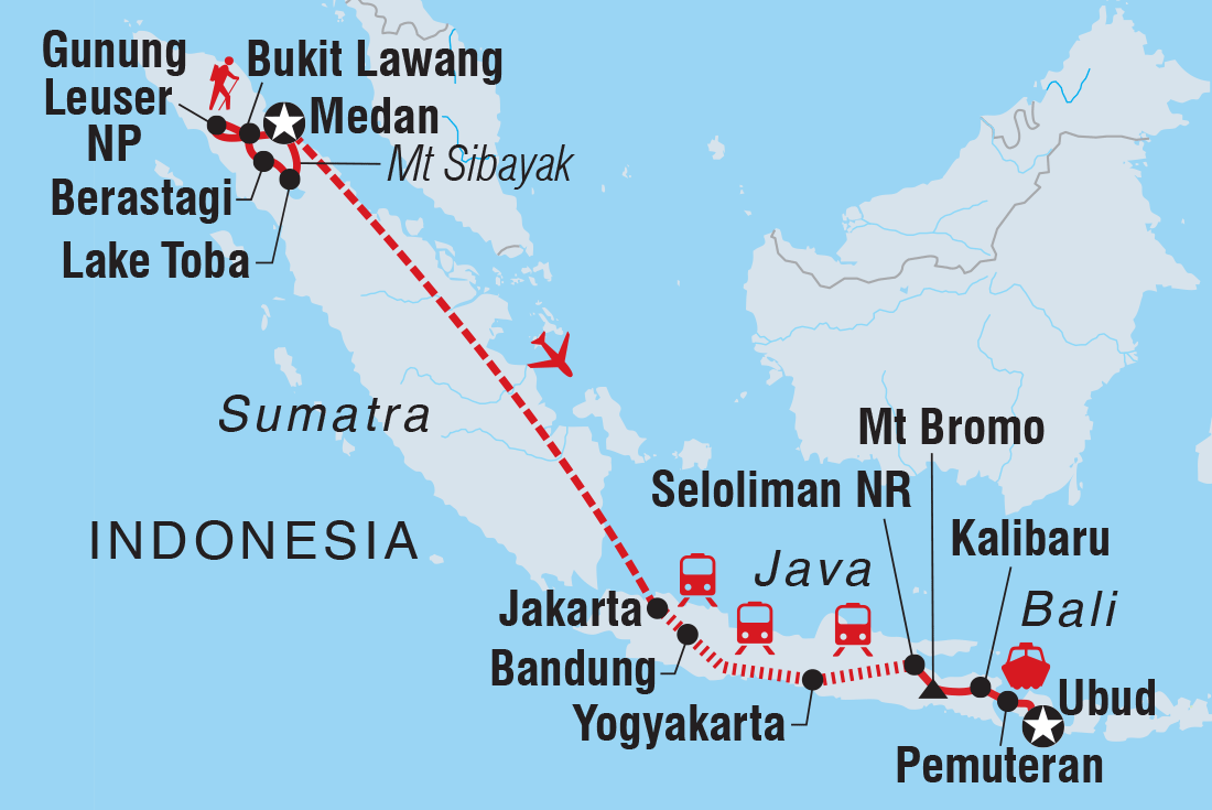 Map of Best Of Indonesia including Indonesia