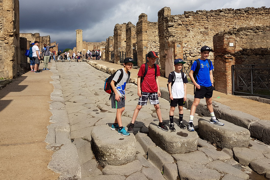 Explore the fascinating ruins of Pompeii, Italy