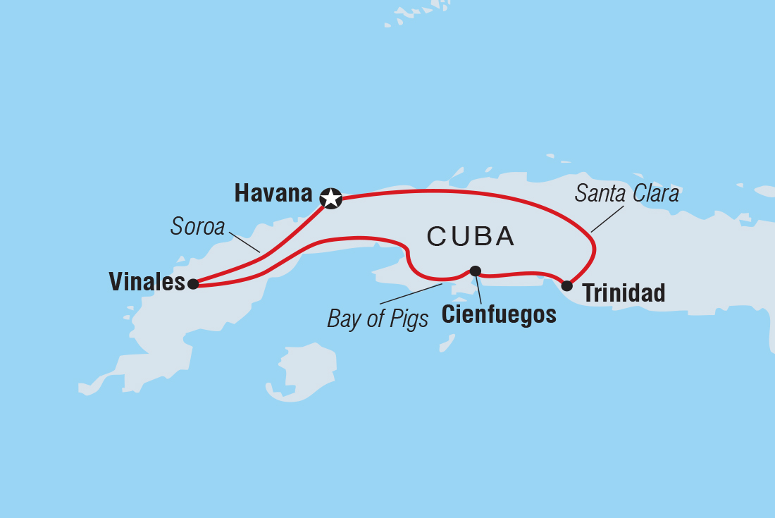 Map of Premium Cuba including Cuba