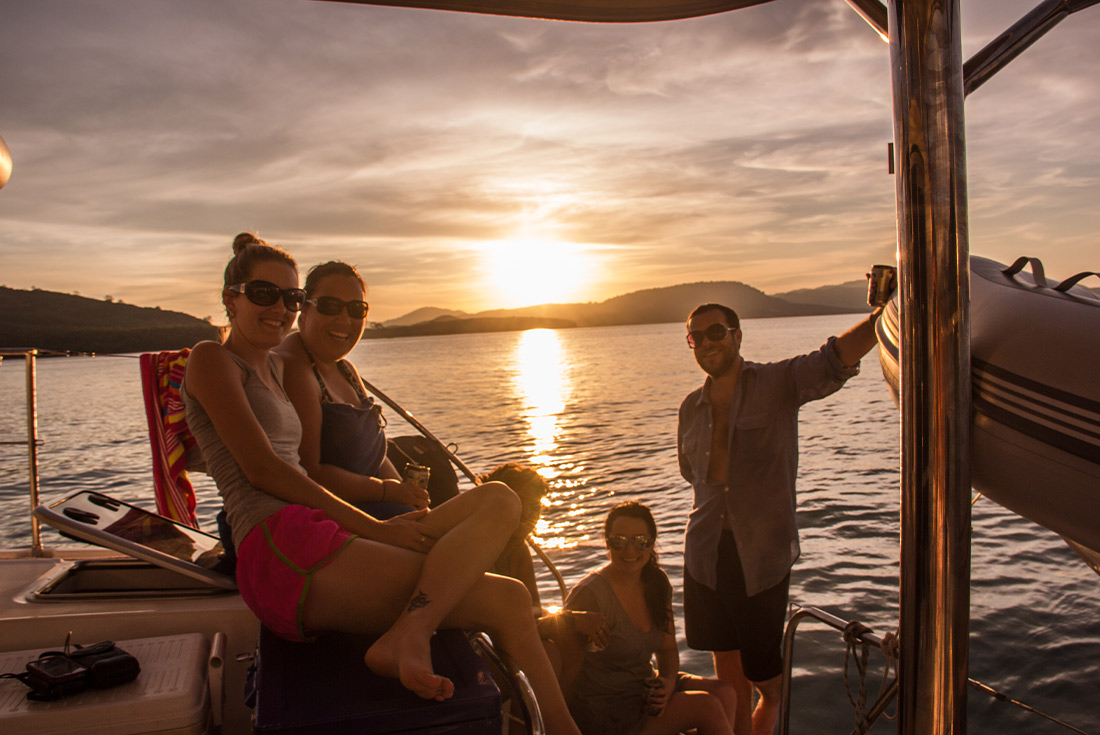 Thailand Sailing Sunset