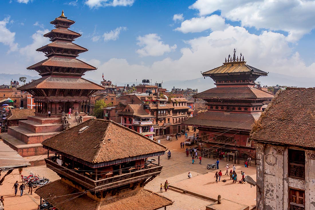 Unesco village of Bhaktapur, Nepal 