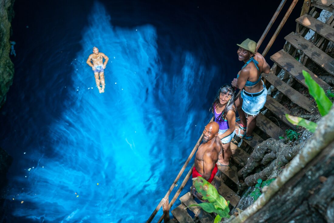 Take a swim in the Cenotes in mexico