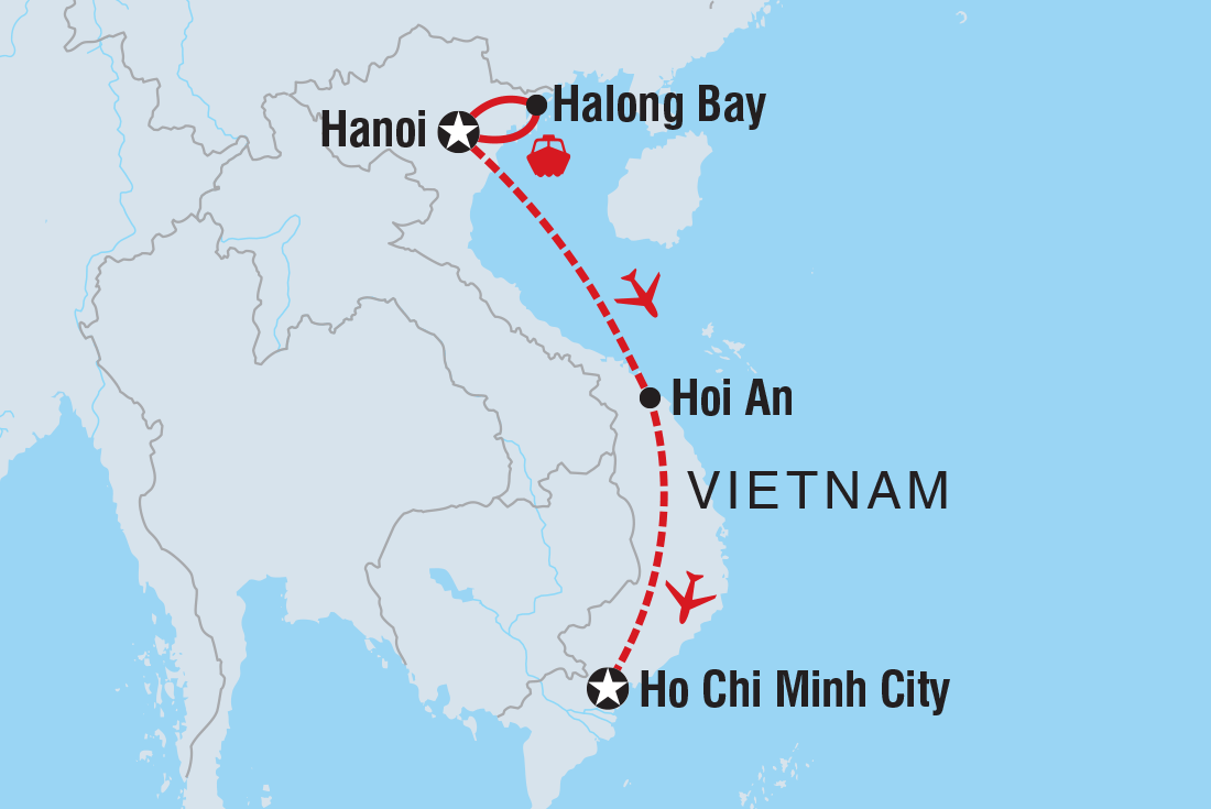 Map of Premium Vietnam including Vietnam
