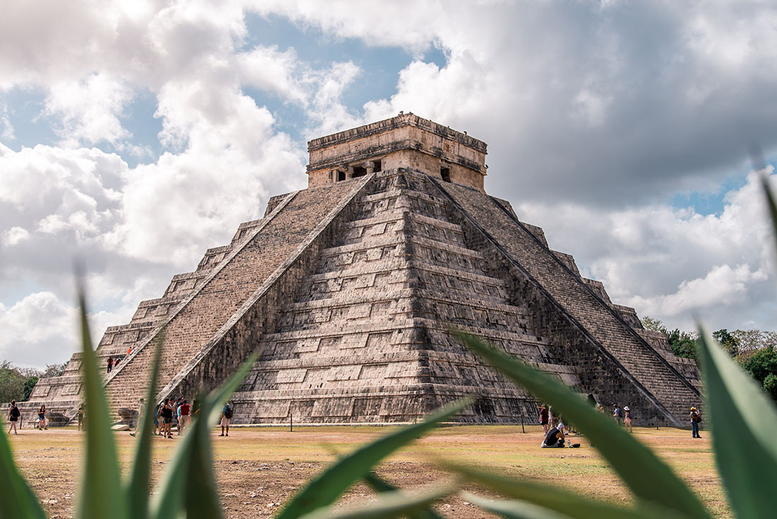 QBPN - View of Chichen Itza Mayan Ruins